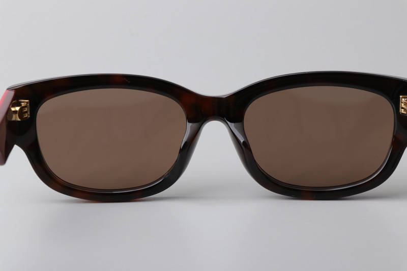 GG1667S Sunglasses Tortoise Red Brown