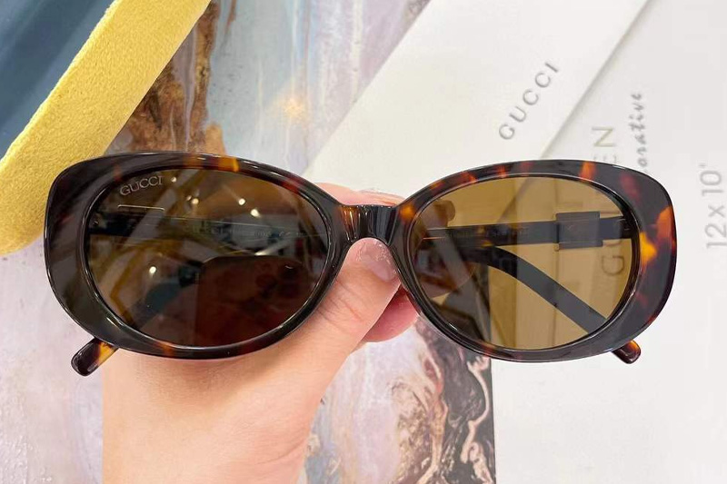 GG1684SA Sunglasses Tortoise Brown