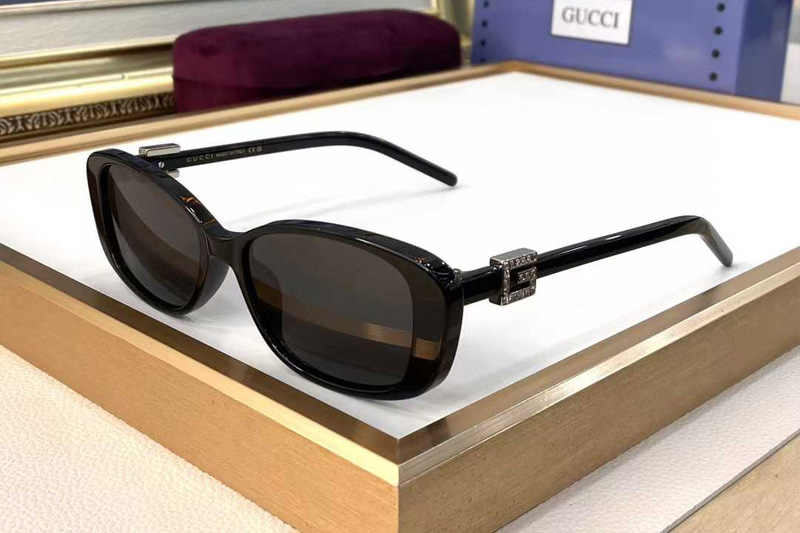 GG1685OK Sunglasses Black Gray