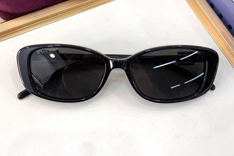 GG1685OK Sunglasses Black Gray