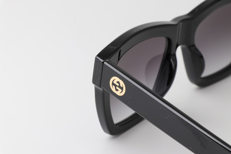 GG1714S Sunglasses Black Gradient Gray