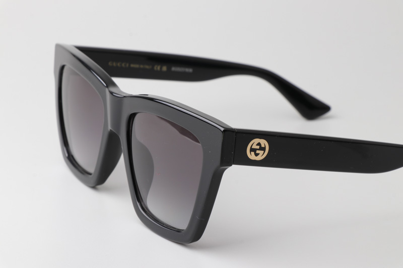 GG1714S Sunglasses Black Gradient Gray