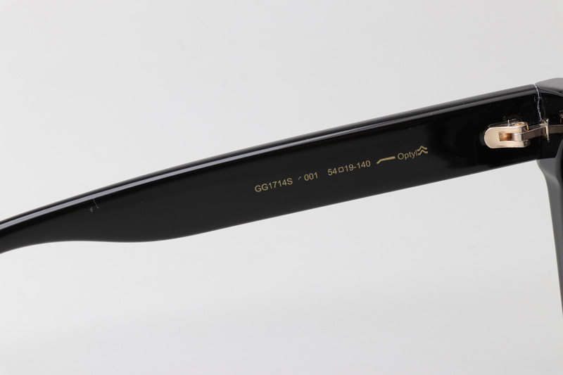 GG1714S Sunglasses Black Gradient Gray