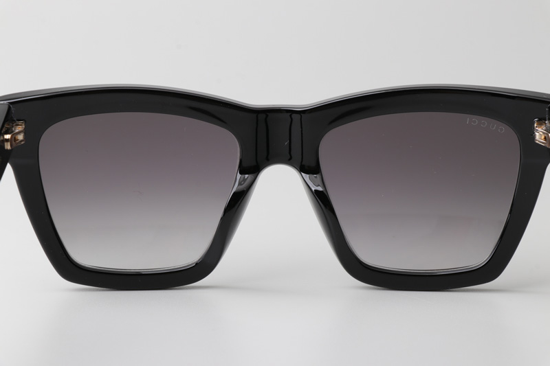 GG1714S Sunglasses Black Gradient Gray