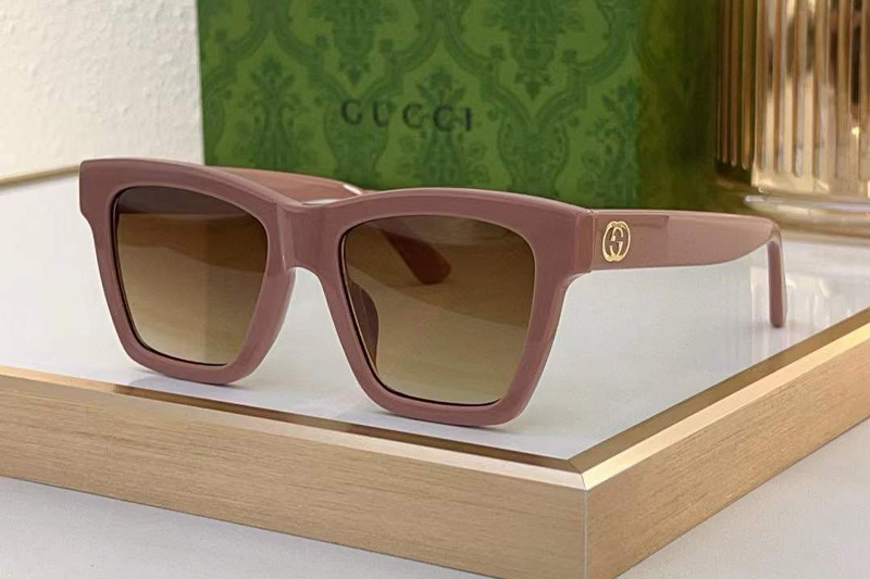 GG1714S Sunglasses Pink Gradient Brown