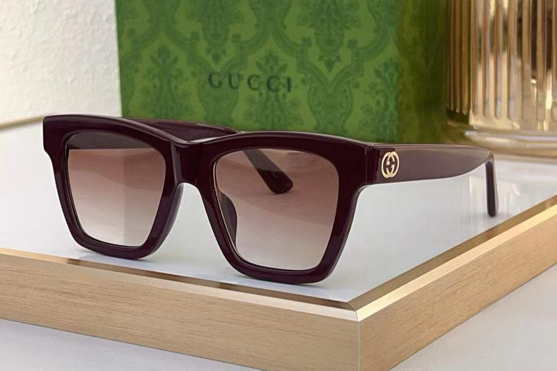 GG1714S Sunglasses Red Gradient Pink