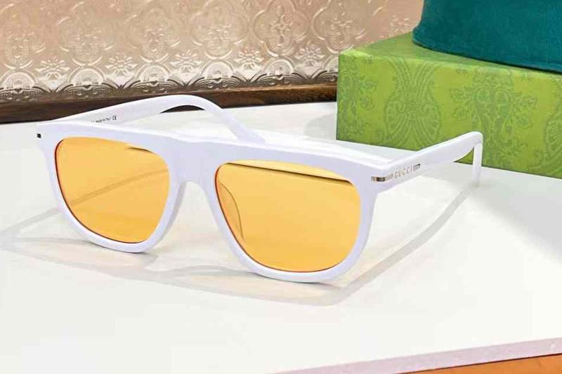 GG1726S Sunglasses White Yellow