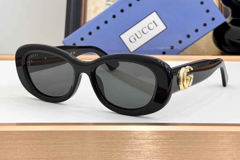 GG1829SK Sunglasses Black Gray