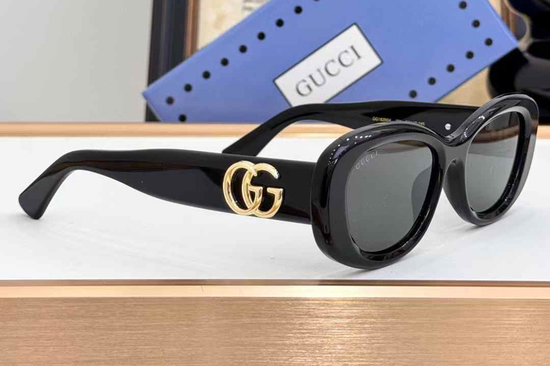 GG1829SK Sunglasses Black Gray