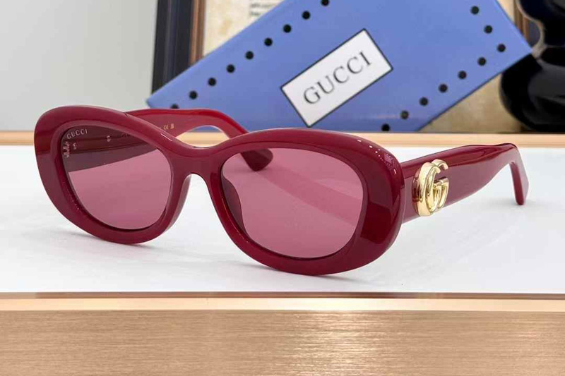 GG1829SK Sunglasses Red Pink