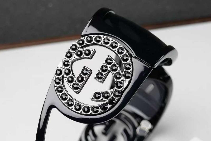 GG1899S Sunglasses Black Silver Gray