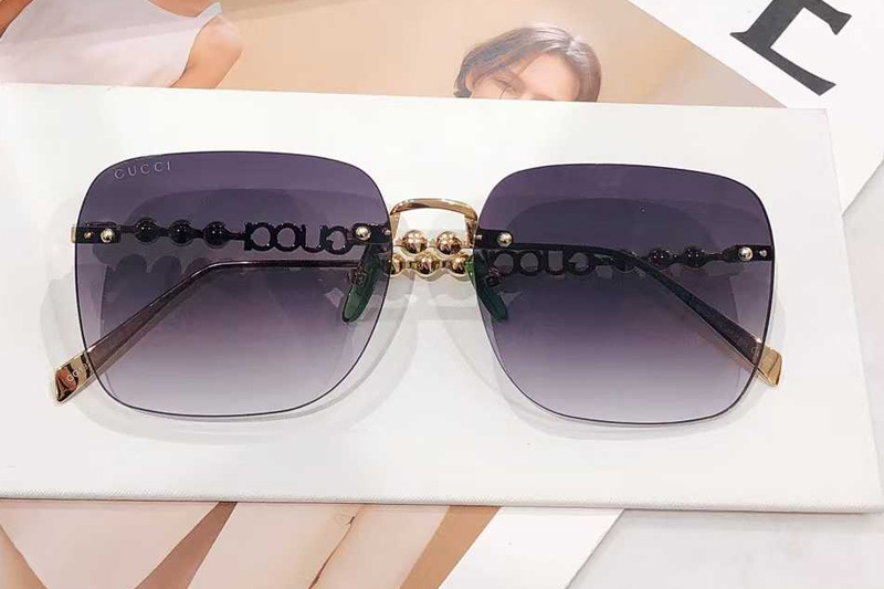 GG1923SA Sunglasses Gold Gradient Blue