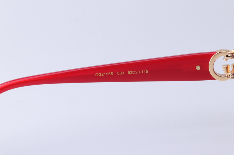 GG2155S Sunglasses Red Gradient Pink