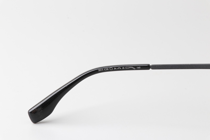 GJ2015 Eyeglasses Matte Black