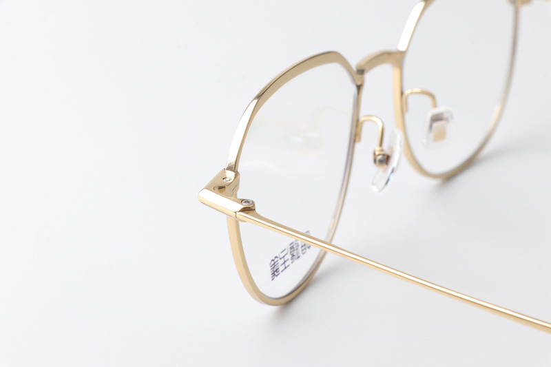 GJ2018 Eyeglasses Black Gold