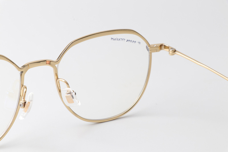 GJ2018 Eyeglasses Black Gold