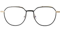 GJ2018 Eyeglasses Black Gold