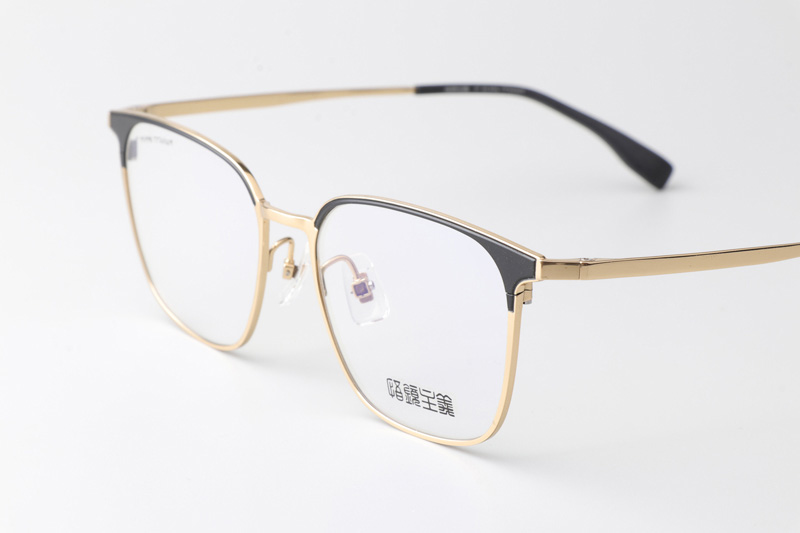 GJ2022 Eyeglasses Black Gold