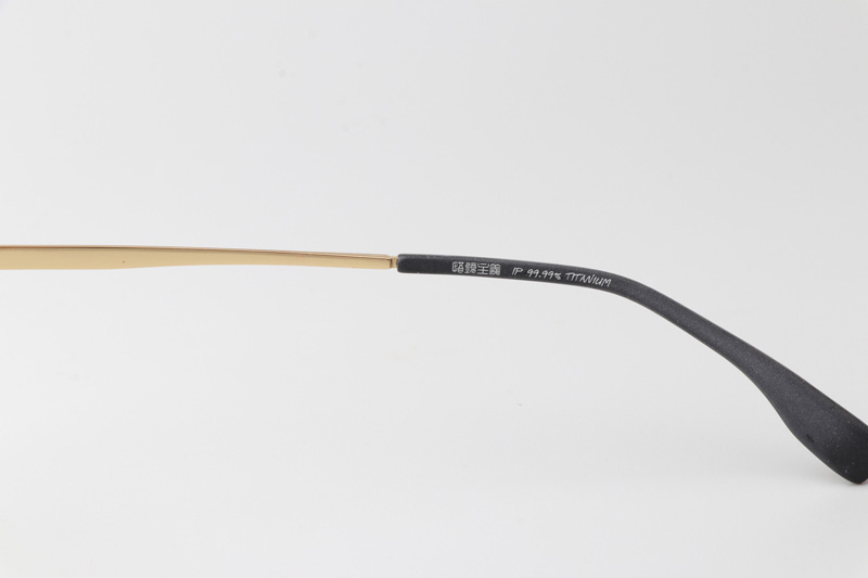 GJ2022 Eyeglasses Black Gold