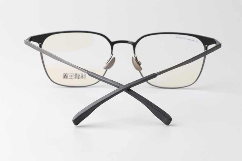 GJ2022 Eyeglasses Black Gunmetal