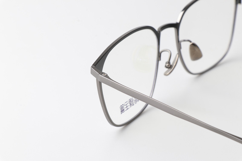 GJ2022 Eyeglasses Black Gunmetal