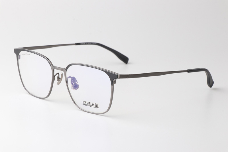 GJ2022 Eyeglasses Black Gunmetal