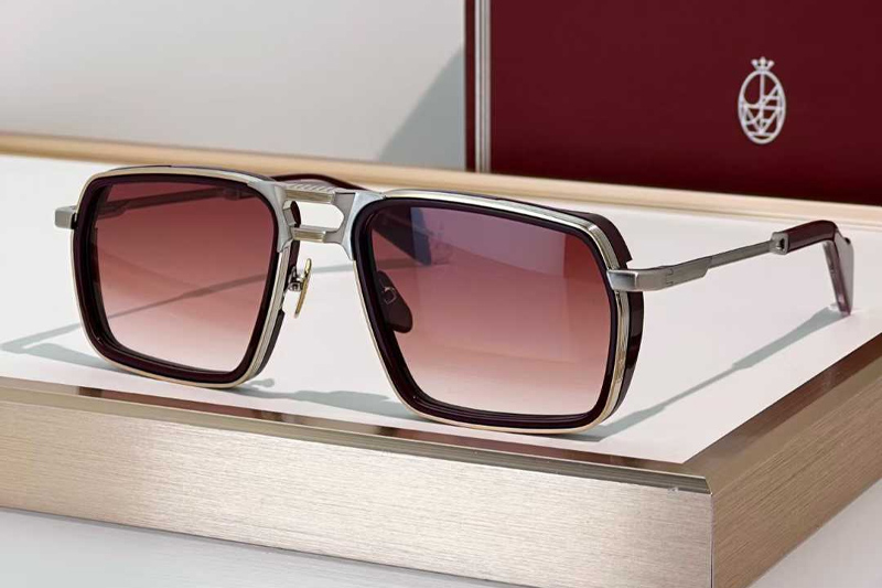 GT-R Sunglasses Red Silver Gradient Red