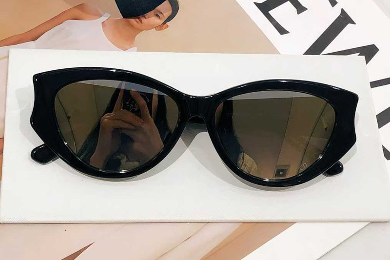 Glow B1F Sunglasses Black Gold Mirror