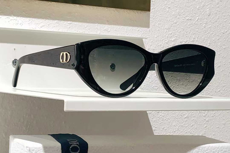 Glow B1F Sunglasses Black Gradient Gray