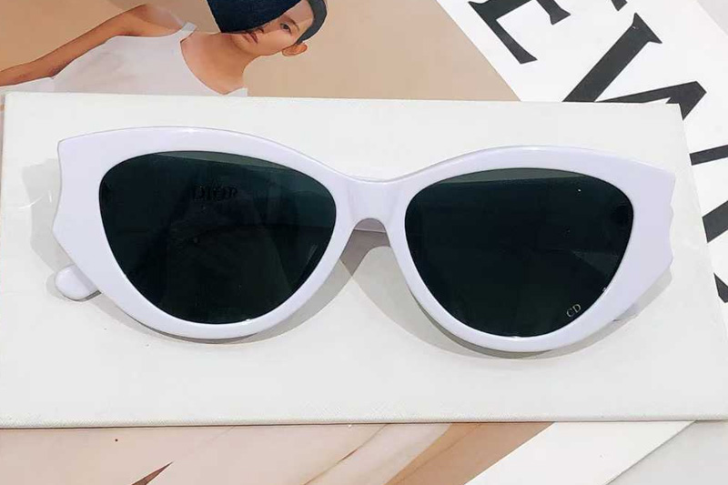 Glow B1F Sunglasses White Green