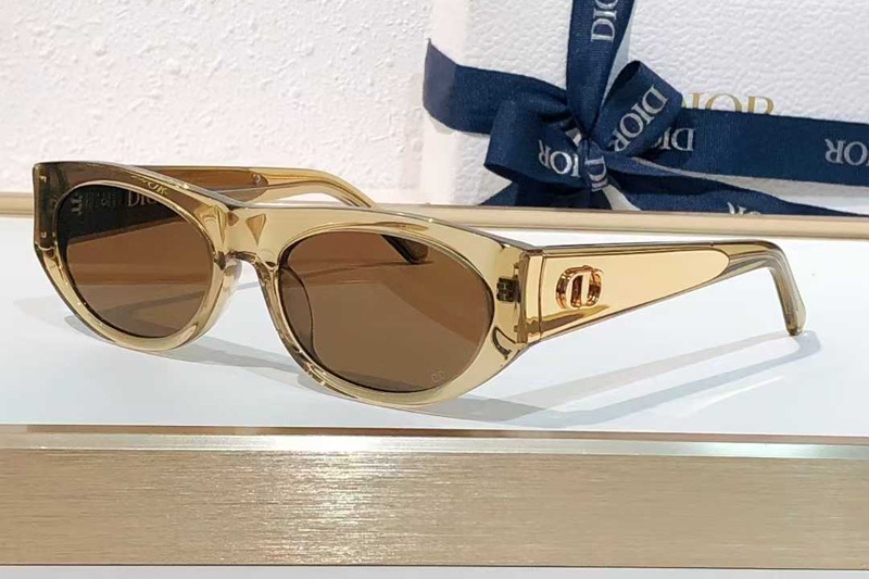 Glow B2F Sunglasses Brown Gold Brown