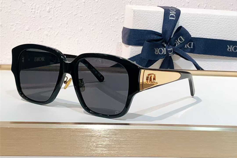 Glow S2F Sunglasses Black Gold Gray