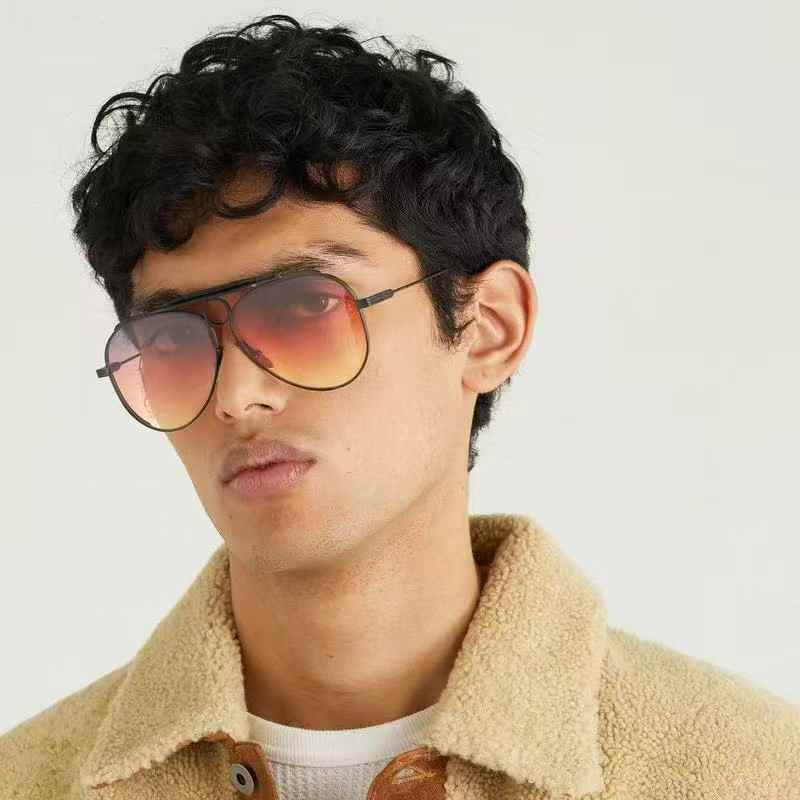 Gohz Sunglasses Black Gradient Red