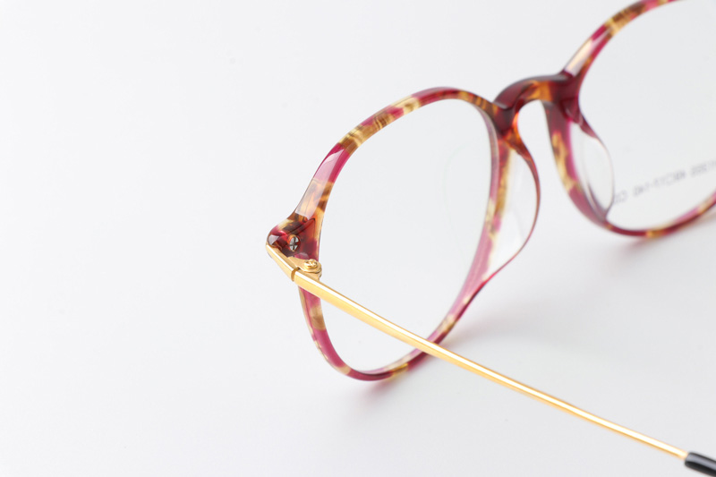 H1355 Eyeglasses Tortoise Gold