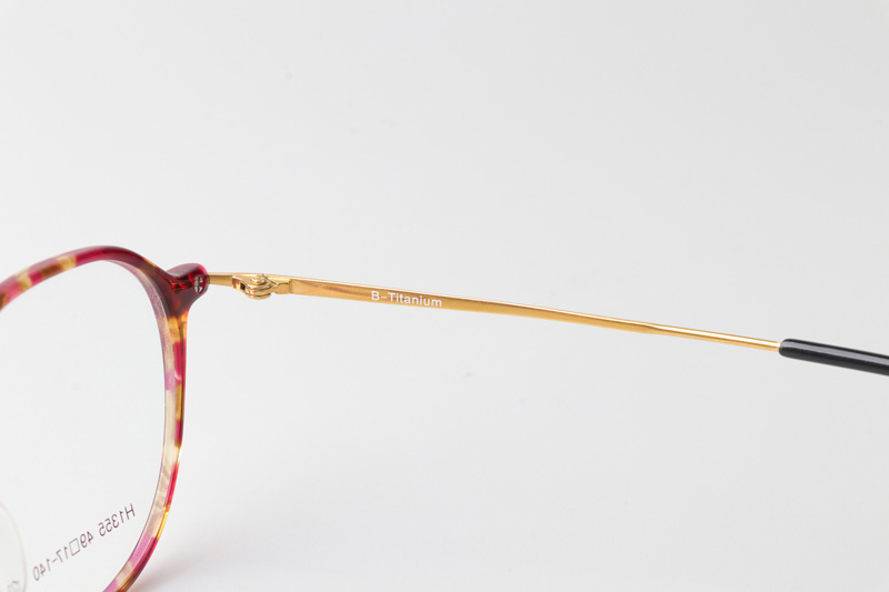 H1355 Eyeglasses Tortoise Gold