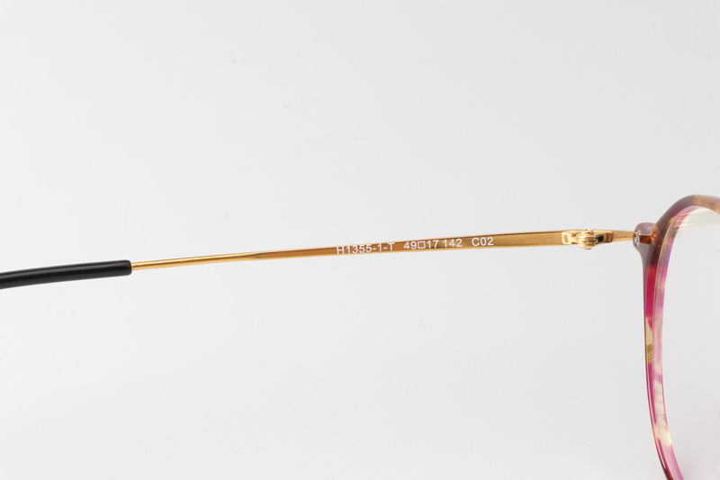 H1355 Eyeglasses Tortoise Gold