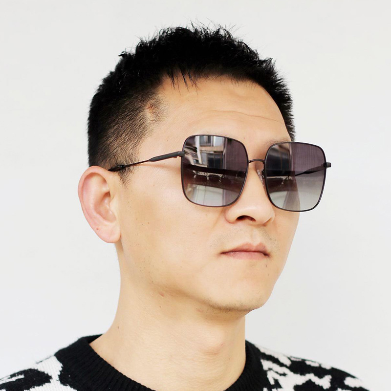 HM86009 Sunglasses Black Gradient Gray