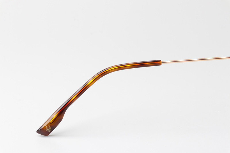 HM86009 Sunglasses Gold Green