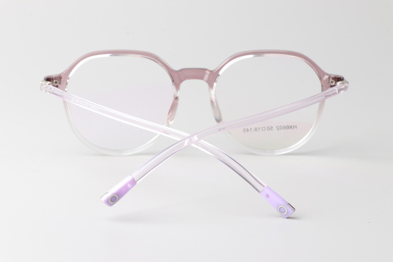HX6602 Eyeglasses Transparent Gradient Pink