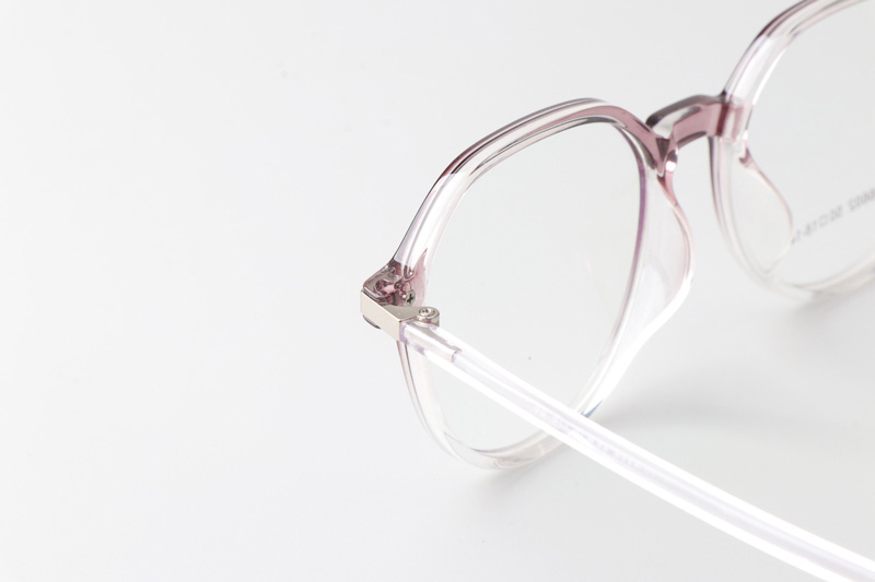 HX6602 Eyeglasses Transparent Gradient Pink