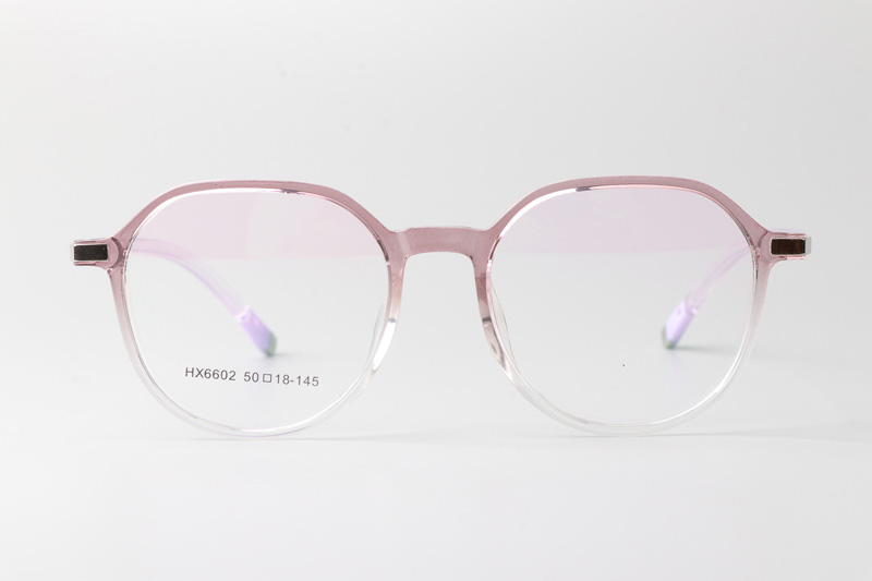 HX6602 Eyeglasses Transparent Gradient Pink