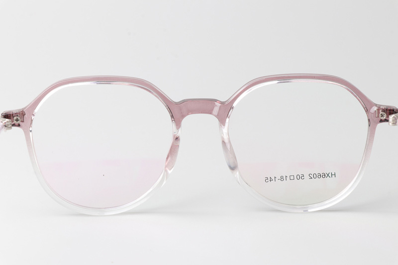 HX6602 Eyeglasses Transparent Gradient Pink
