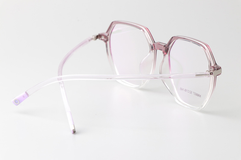 HX6607 Eyeglasses Transparent Gradient Pink