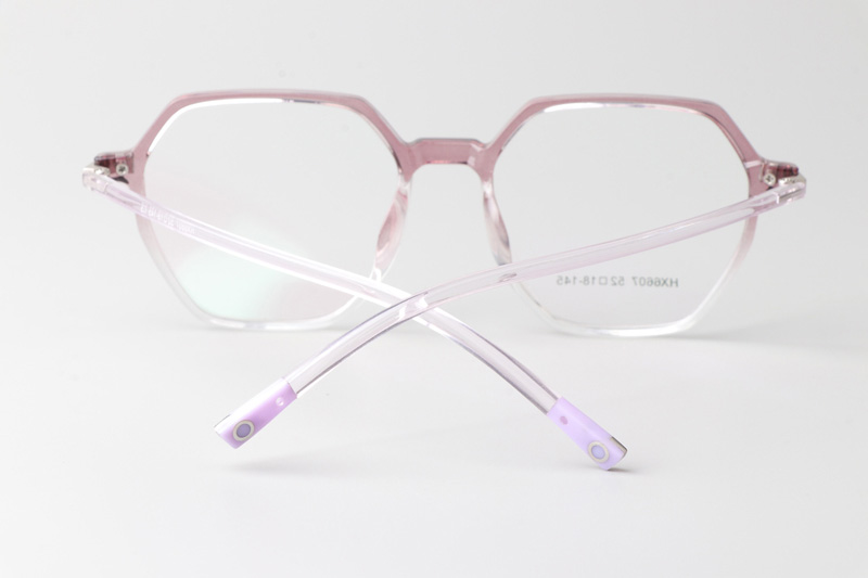 HX6607 Eyeglasses Transparent Gradient Pink