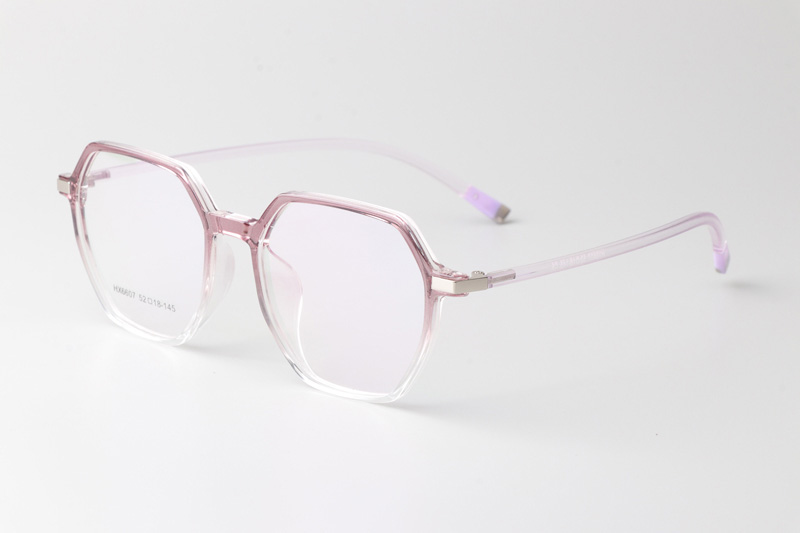 HX6607 Eyeglasses Transparent Gradient Pink