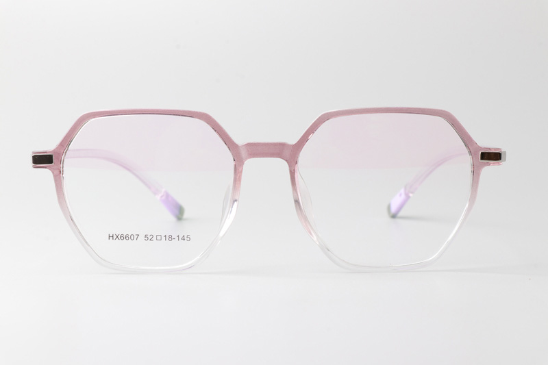 HX6607 Eyeglasses Transparent Gradient Pink