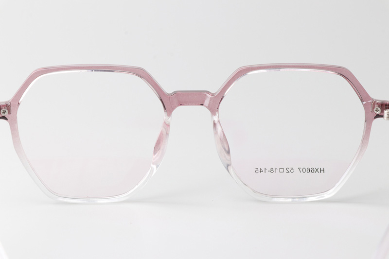 HX6607 Eyeglasses Transparent Gradient Pink