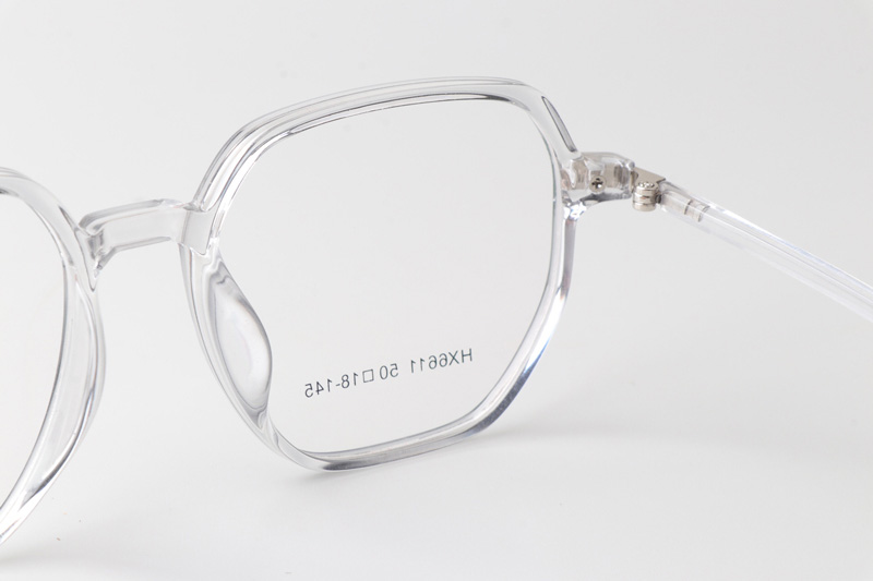 HX6611 Eyeglasses Transparent Gray
