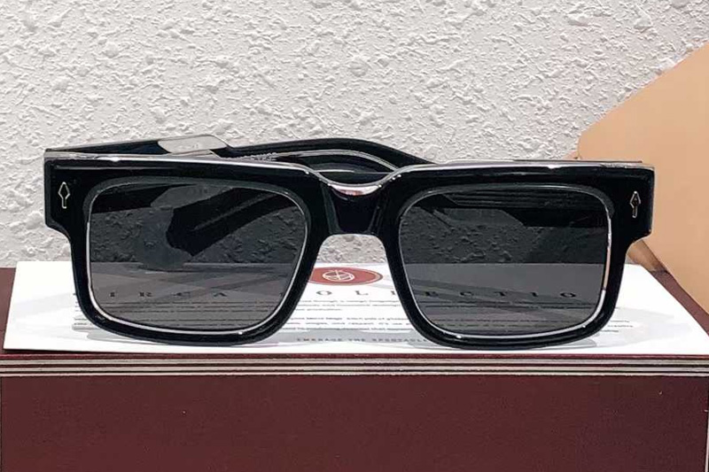 Hemmings Sunglasses Black Transparent Gray