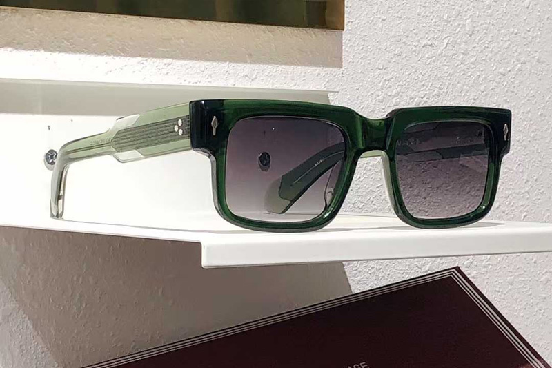 Hemmings Sunglasses Green Gradient Gray